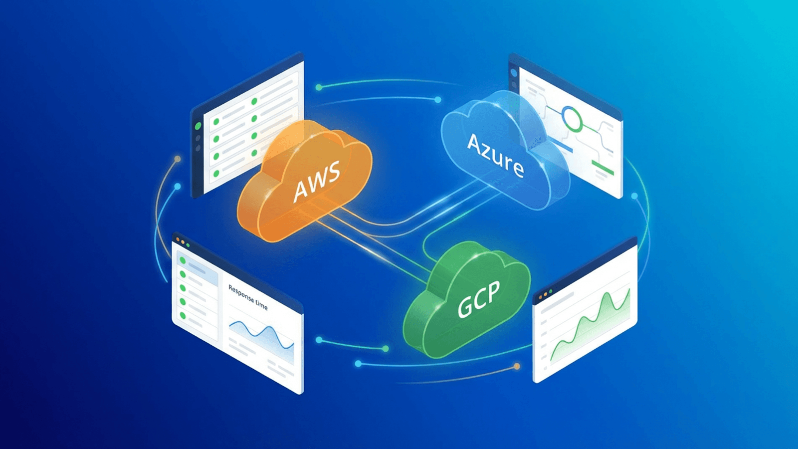 Cloud Infrastructure Monitoring: AWS, Azure, and GCP Uptime Best Practices