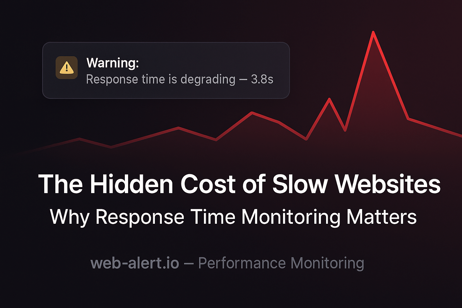 The Hidden Cost of Slow Websites: Why Response Time Monitoring Matters
